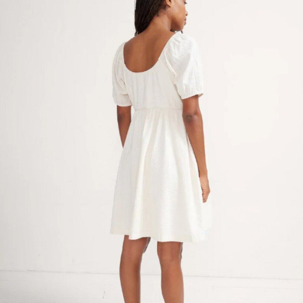 Hatch The Lola Mini Dress in Vanilla - Picture 2 of 10